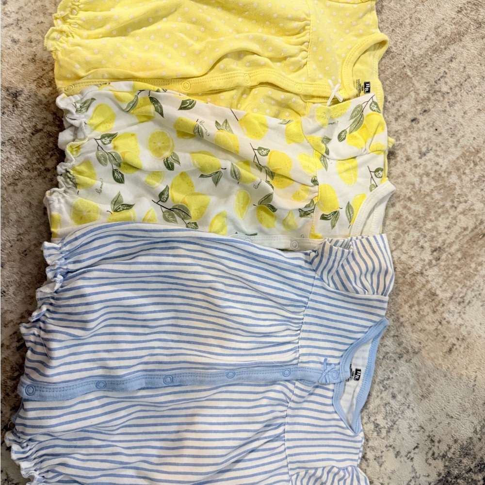 H&M Yellow and Blue Diaper Cover Trio